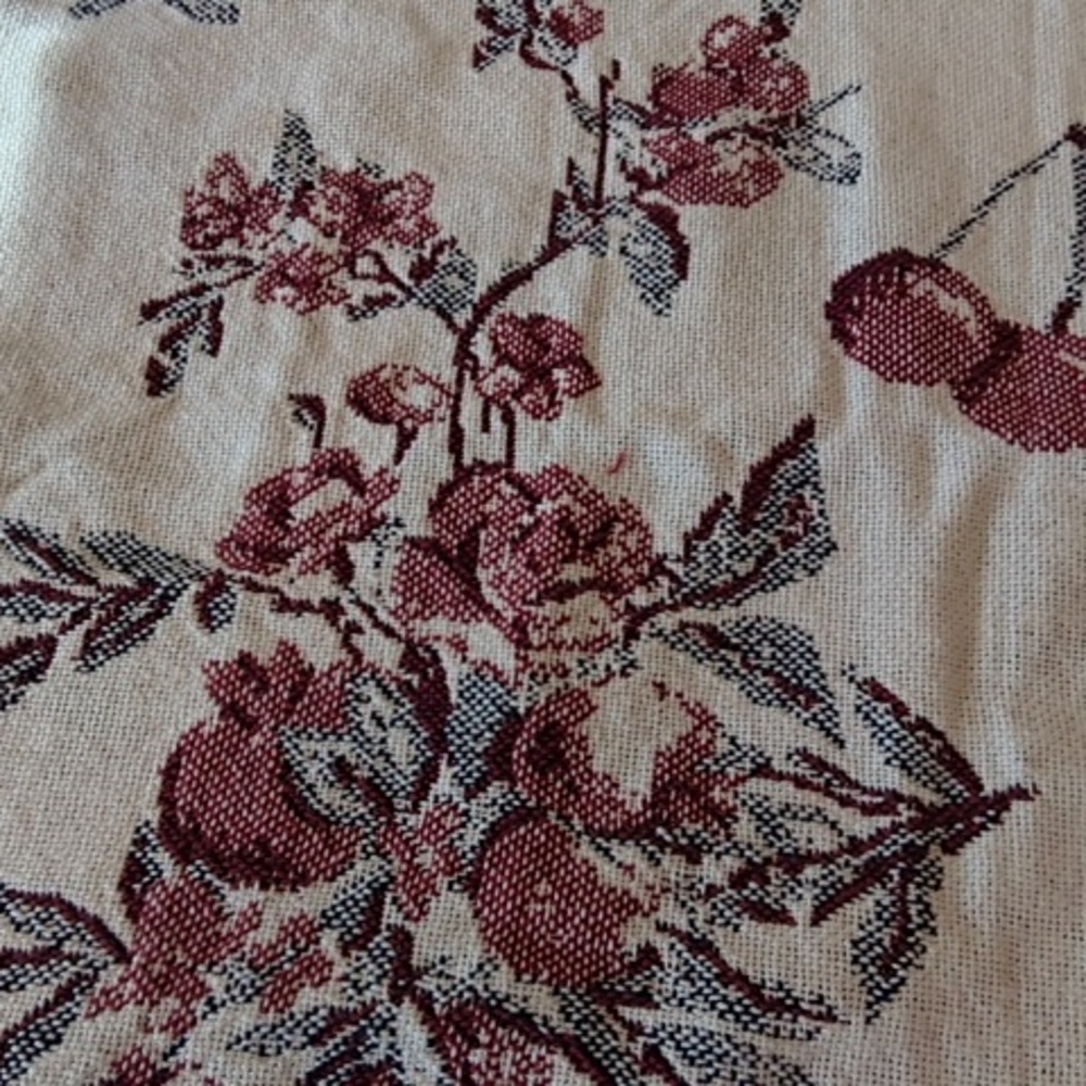 Cotton elegance throw